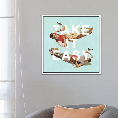 Take It Easy by Heather Landis - Print on Canvas