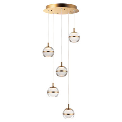 Eliset 5 - Light LED Cluster Pendant