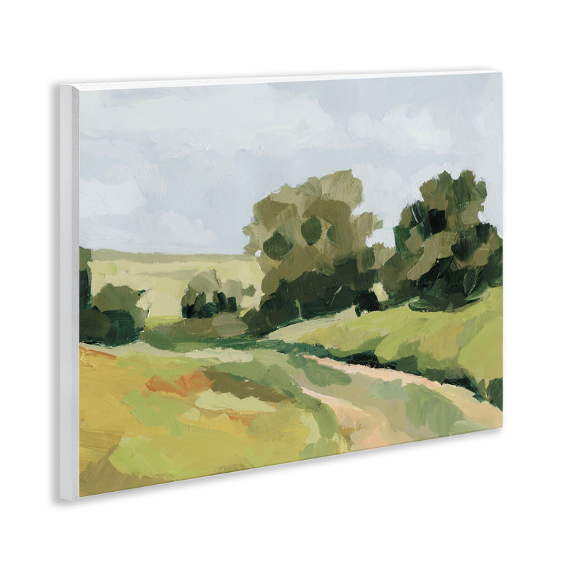 «Winding Path», impression sur plaque par Victoria Barnes