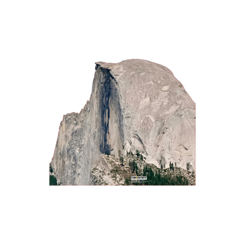 SC2457 - Demi-dôme découpé en carton Yosemite