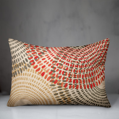 Geometric Outdoor Reversible Throw Pillow
