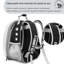 Sac à dos pour chat extensible, sac à dos pour animal de compagnie MaSiLuo