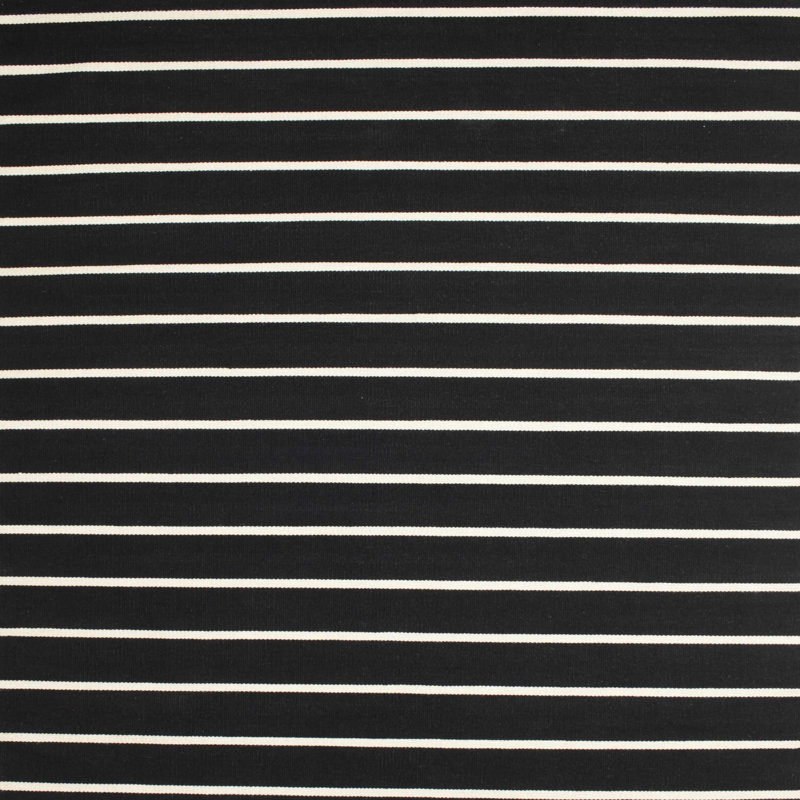 Performance Striped Indoor Rug, Square 6'
