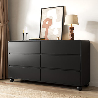 6-Drawer Dresser, 55.1"W