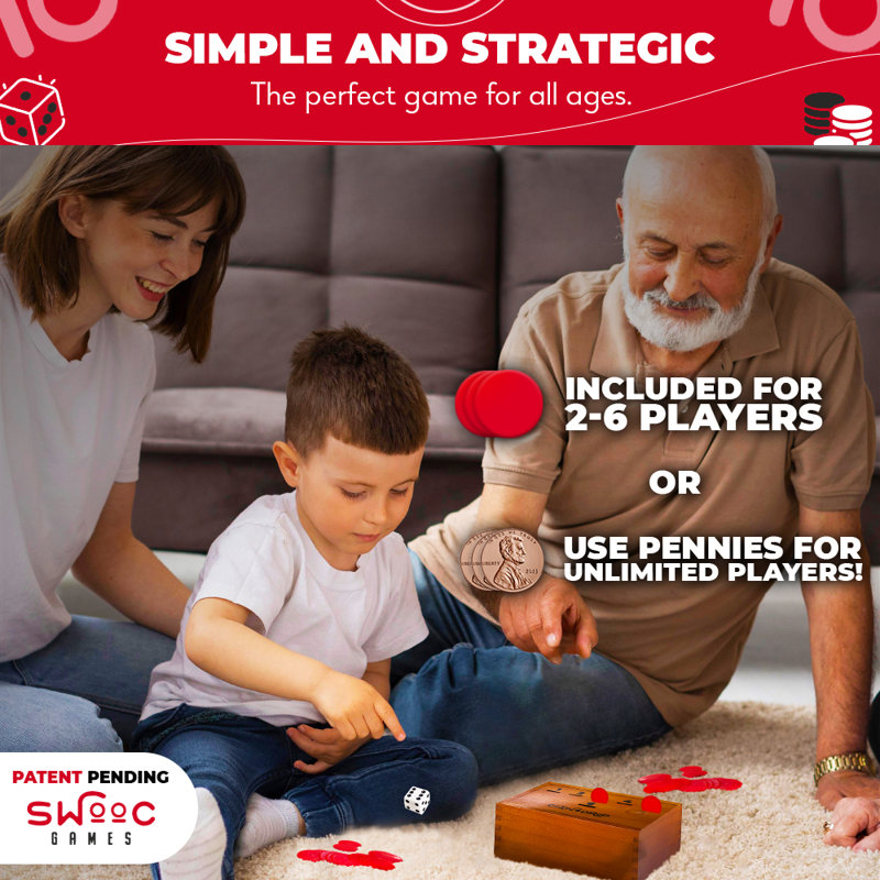 Coin Drop | Simple and Strategic Dice Game