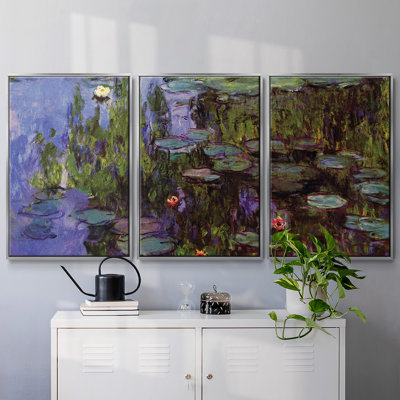 Jardins par Monet, 3 pièces