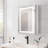 20 X 28 Inch Bathroom Medicine Cabinet With Mirror - Led Lights, Fog, Waterproof, Touch Switch, American Design Wall Mounted. Dimmable. 3000K~6000K, Shelf