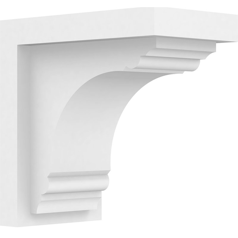 Support Standard Warren Architectural Grade PVC, H 6 po x l 3,5 po x p 6 po