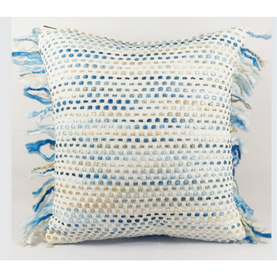 Cambelle Fringed Cotton Pillow Cover