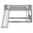 Low Bunk Bed with Reversible Slide-278512498-278512511