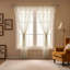 Semi Sheer Curtain Pair-2120648642