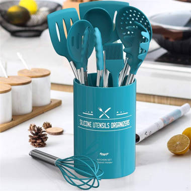 Silicone Cooking Utensil Set,Umite Chef Kitchen Utensils 15pcs Cooking  Utensils Set Non-stick Heat Resistan BPA-Free Silicone Stainless Steel  Handle Cooking Tools Whisk Kitchen Tools Set - Grey 