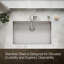 Strive 29 In. Undermount Single-Bowl Kitchen Sink