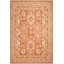 Tapis brun / beige en laine noué à la main 7 pi 10 po x 10 pi Baccio