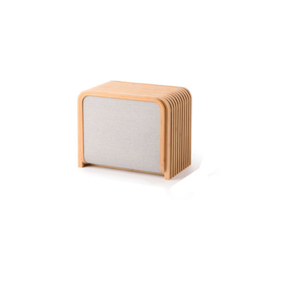 Banc de rangement pour chaussures en bambou