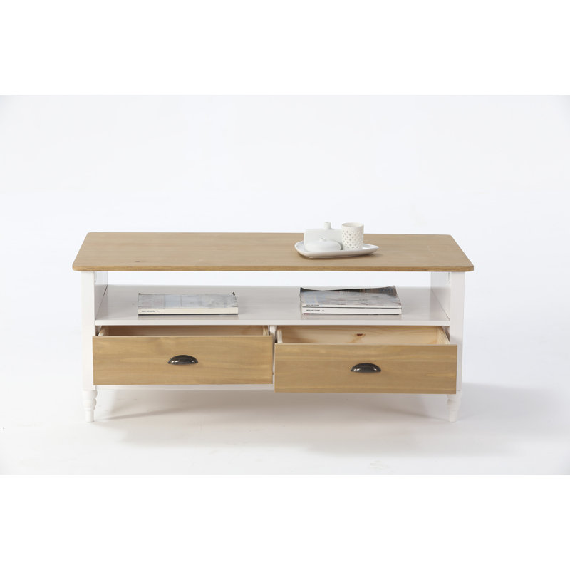 Throwbridge Four Leg Coffee Table with Storage