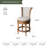 Maven Lane Pullman Stool with Fabric Upholstery-93617878-93617879-121594406