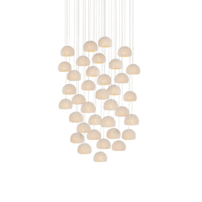 Luminaire suspendu rond à 36 lumières virtu