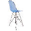 Tabouret de bar Juhani en acrylique moderne avec structure en acier chromé, tabouret fantôme sans dossier de 29,5 po de hauteur pour îlot de cuisine et table de pub, capacité de 300 lb robuste, siège en lucite transparent avec repose-pieds-1685343263