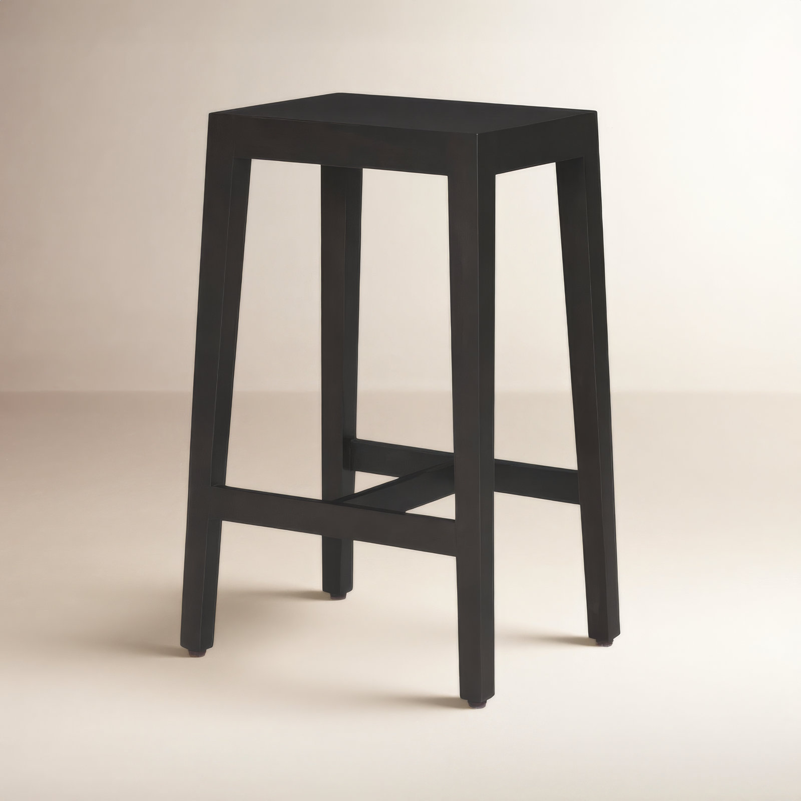 Veronica 25" Bar Stool, Black