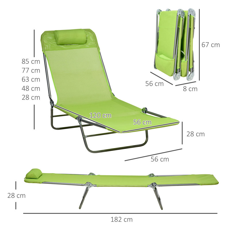 Briahna 182cm Long Reclining Chaise Lounge Set