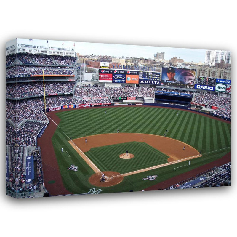 Yankee Stadium, H 36 po x l 48 po