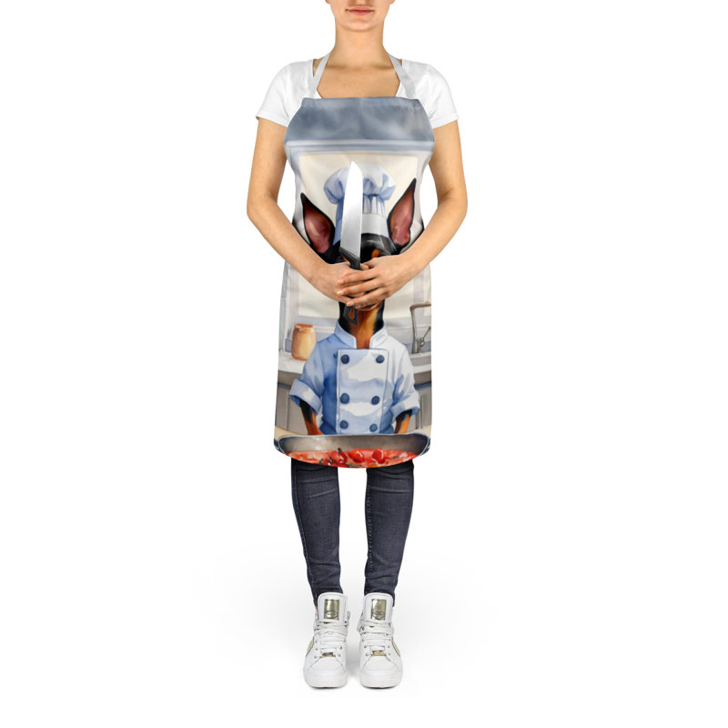 No Pattern Bib Apron