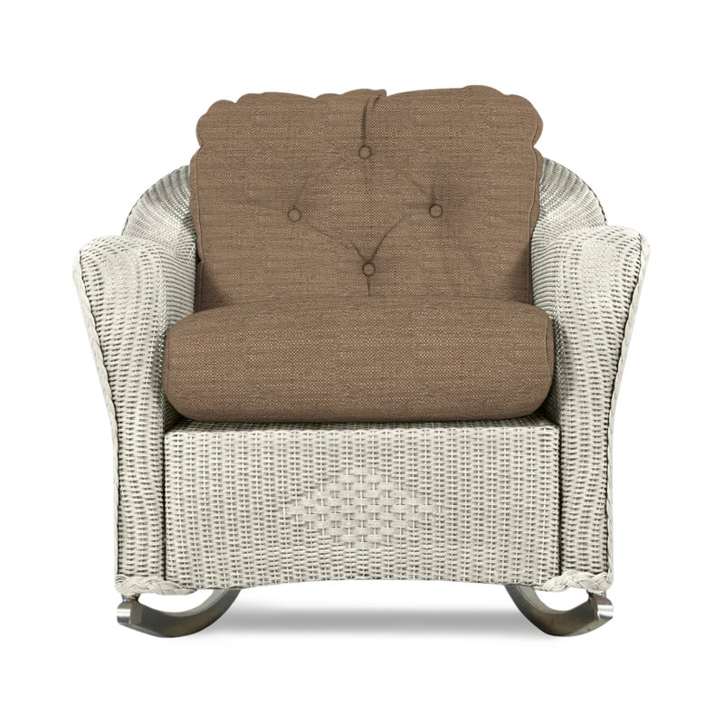 Reflections Outdoor Rocker Chair, Beach Navy, Linen