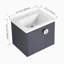 Meuble-lavabo 24 po avec lavabo, pour petite salle de bain, meuble-lavabo avec porte à fermeture en douceur-180085938