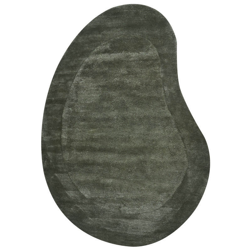 Bernadyne Viscose Hand Tufted 160cm X 230cm Area Rug