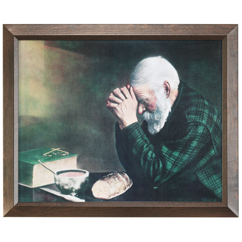 Peinture sur bois encadrée