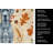 Blue Great Dane Heirloom Fall Kitchen Towel-1218231191