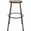 Industrial Stool with Footrest