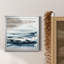 Tumultueux indigo II - reproduction d'art sur toile encadrée-461196385-461196413