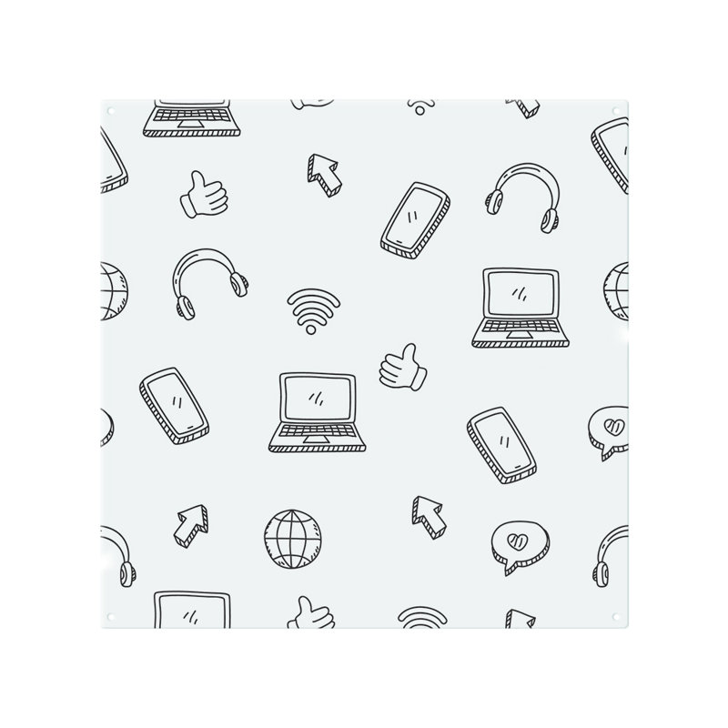 60cm W Glass Peel and Stick, 50cm L x 60cm W