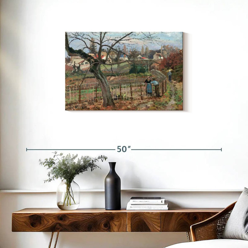 Alvord The Fence 1872, H 20 po x l 30 po
