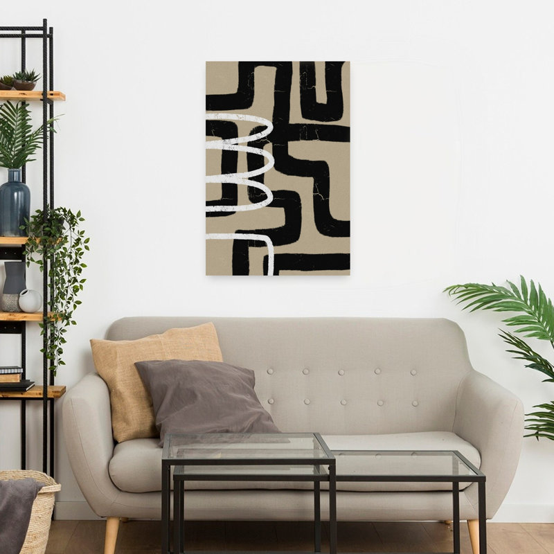 Art contemporain, art contemporain abstrait, H 24 po x l 16 po