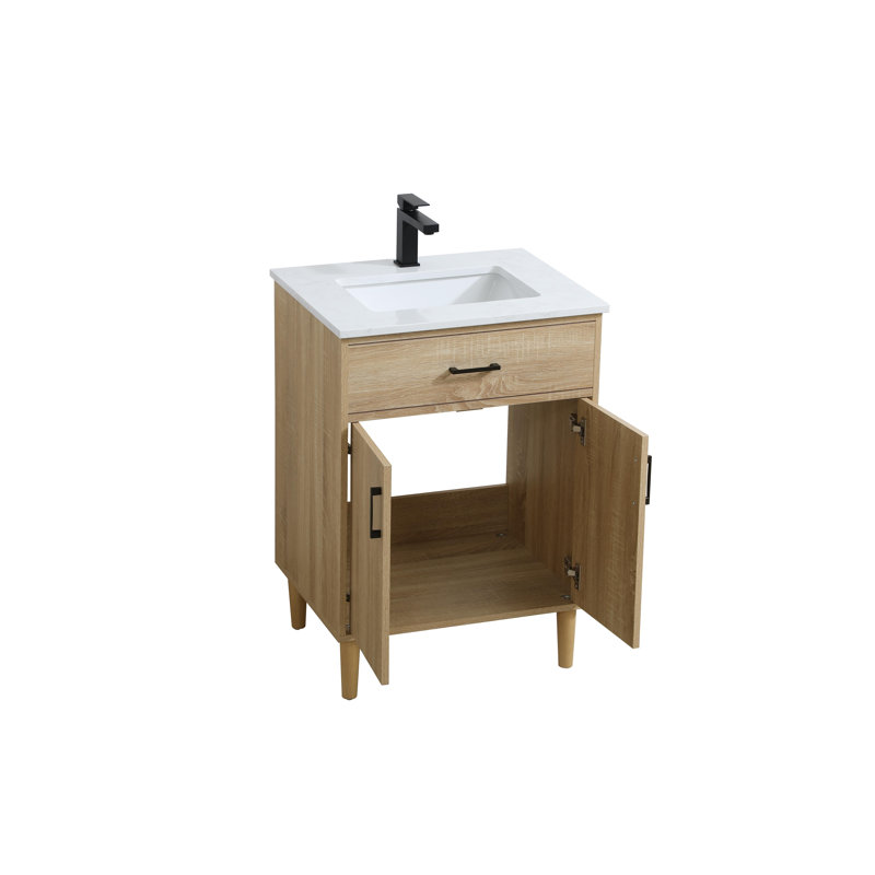 Chandler 24 inch Single Bathroom Vanity, Mango Wood