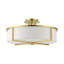 Plafonnier semi-encastré 4 lumières Charlieann-54284036