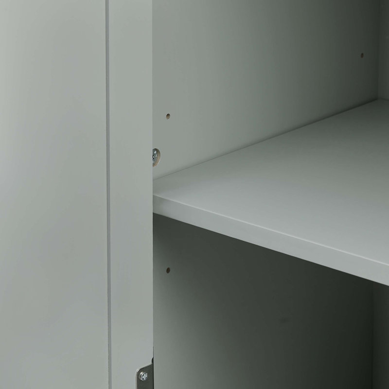 Aidenjohn MDF Bathroom Cabinet, Gray