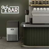 hOmeLabs Freestanding Commercial Ice Maker Machine w/ Scoop, 143 Pound Capacity