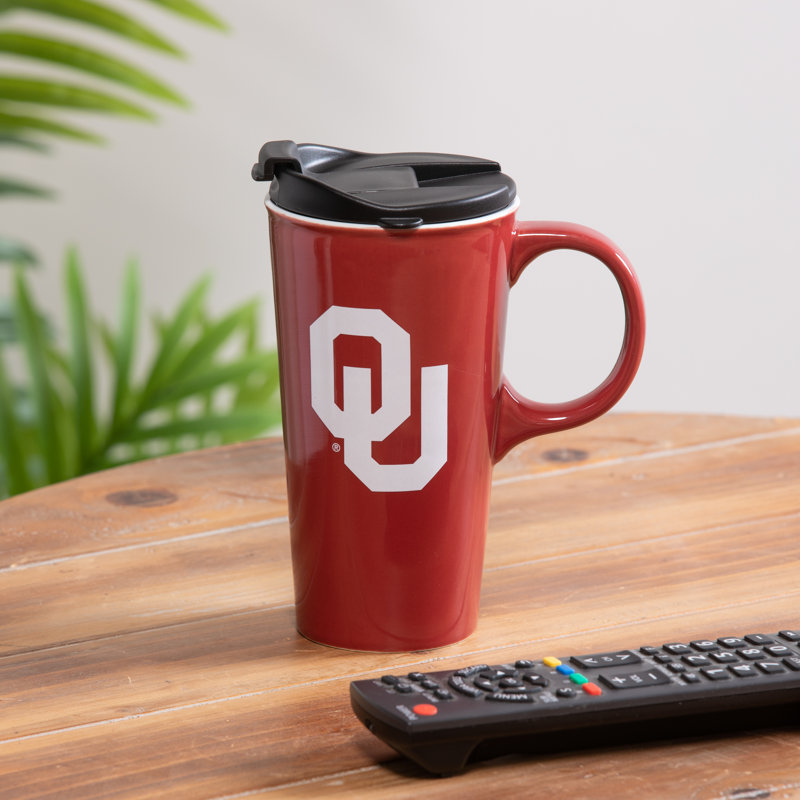 University of Oklahoma, 17Oz Boxed Travel Latte