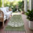 Machine-Washable Stain Resistant Abstract Area Rug-233500866
