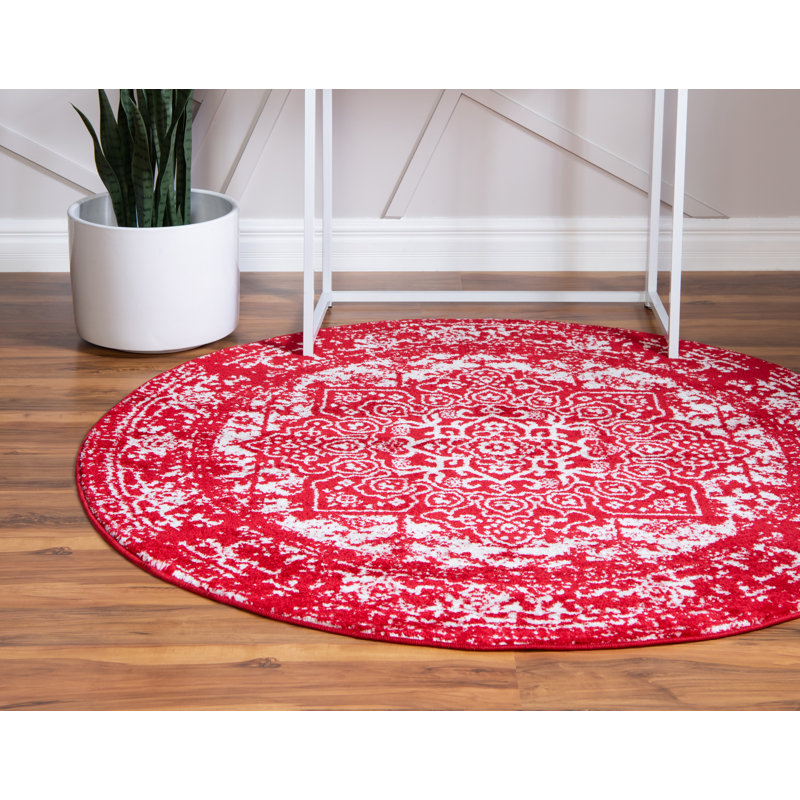 Oriental Indoor Rug, Round 7'10"