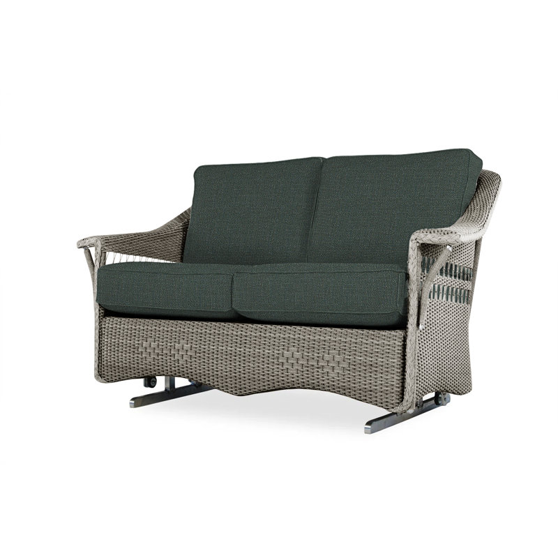 Nantucket Outdoor 2 - Seat Loveseat, Stratosphere Cloud, Pewter