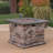 STONEWALL 32” SQUARE PROPANE FIRE PIT.