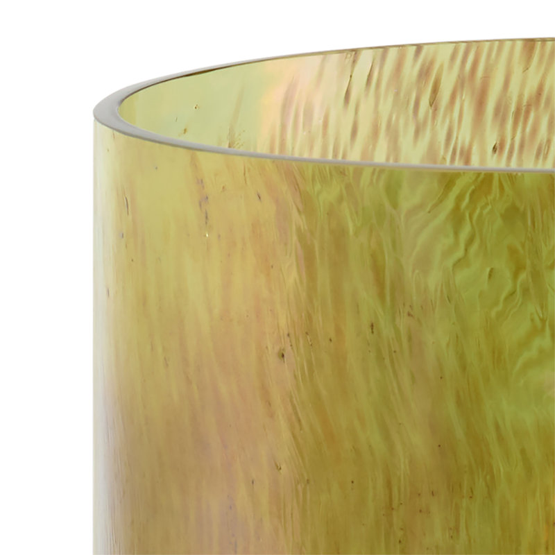 Jhana 10.24'' H Glass Tabletop Hurricane