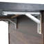 Îlot de cuisine avec armoire de rangement pour poubelle, chariot de cuisine avec abattant-1137683991