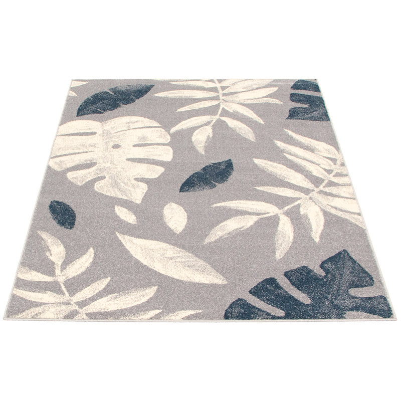 Tavon Floral Indoor Rug, Rectangle 5'3" x 7'3"