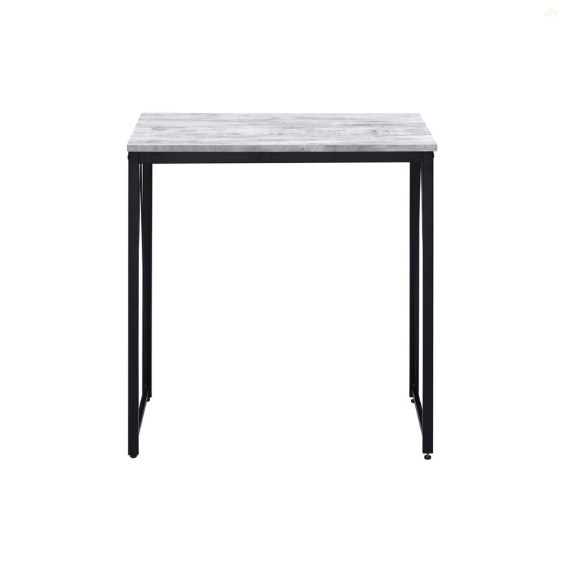 Bureau d'écriture antique blanc et noir